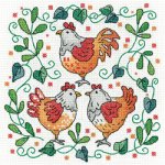 (image for) Three French Hens Karen Carter Collection